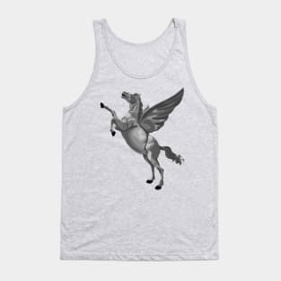 Gray Pegasus Tank Top